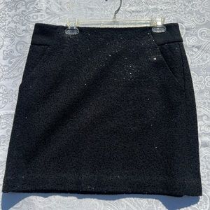 LOFT sequins skirt